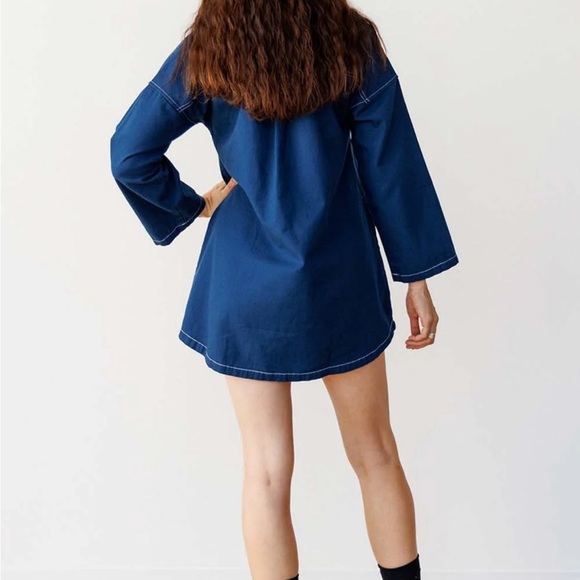 Nobel Mini Smock Dress - Picture 4 of 6
